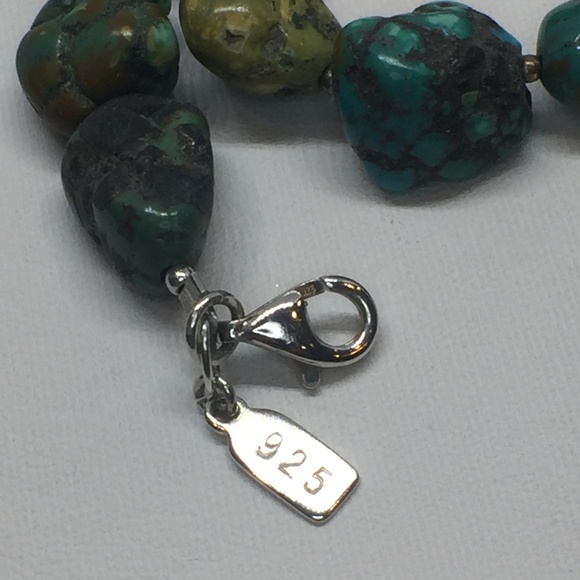 Peyote Bird Turquoise & Abalone Shell Necklace - Picture 4 of 6